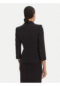 Elisabetta Franchi Marynarka GI-174-56E2 Czarny Regular Fit. Kolor: czarny. Materiał: syntetyk #2