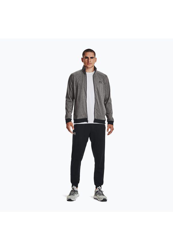 Bluza męska Under Armour Sportstyle Tricot. Kolor: wielokolorowy, czarny, szary