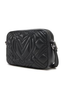 Love Moschino - LOVE MOSCHINO Torebka JC4150PP1MLA000B Czarny. Kolor: czarny. Materiał: skórzane