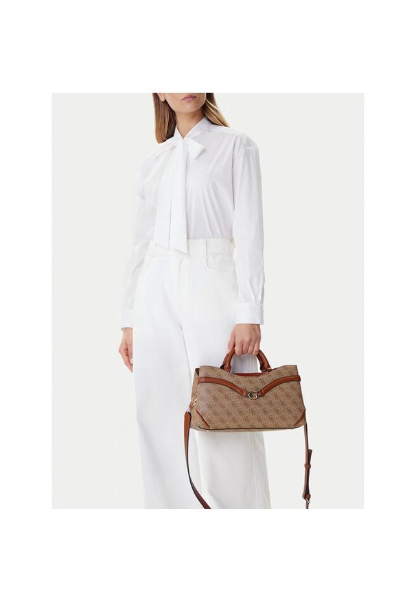 Torebka Guess. Kolor: beżowy