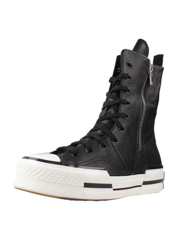 Tenisówki Converse Chuck 70 Plus Xhi Leather. Kolor: czarny. Sport: turystyka piesza