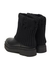 Liu Jo Botki Love 65 SF5121 TX330 Czarny. Kolor: czarny. Materiał: skóra #5