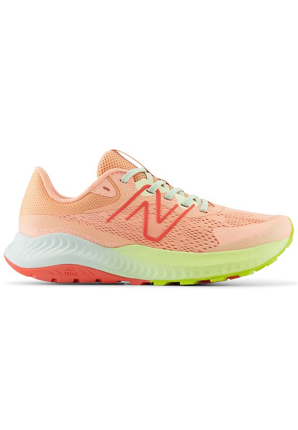 Buty damskie New Balance DynaSoft Nitrel v5 WTNTRRP5 – różowe. Kolor: różowy. Materiał: materiał, syntetyk. Sport: bieganie, fitness