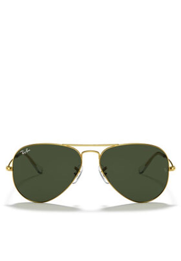 Ray-Ban Okulary przeciwsłoneczne 0RB3025 Zielony. Kolor: zielony