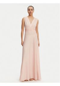 Rinascimento Sukienka wieczorowa CFC0122393003 Różowy Regular Fit. Kolor: różowy. Materiał: syntetyk. Styl: wizytowy #1