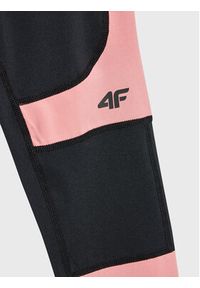 4f - 4F Legginsy HJZ22-JSPDF003 Czarny Slim Fit. Kolor: czarny. Materiał: syntetyk