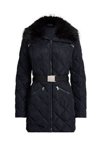 Lauren Ralph Lauren - LAUREN RALPH LAUREN Kurtka puchowa 297P04108001 Granatowy Slim Fit. Kolor: niebieski. Materiał: syntetyk #4