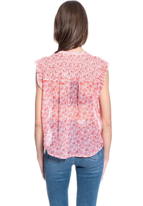 Mustang - BLUZKA DAMSKA MUSTANG Elsa Smock Blouse 1009471 11715