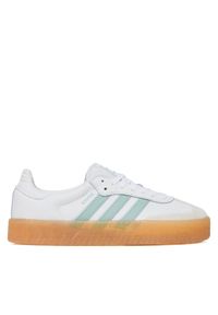Adidas - adidas Sneakersy Sambae JP5609 Biały. Kolor: biały. Materiał: skóra