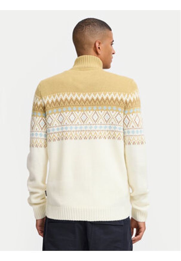 Blend Sweter 20717433 Beżowy Regular Fit. Kolor: beżowy. Materiał: syntetyk