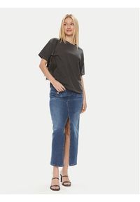 ViCOLO Spódnica jeansowa DB5056 Niebieski Regular Fit. Kolor: niebieski. Materiał: bawełna #4