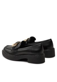 TwinSet - TWINSET Loafersy 242TCP030 Czarny. Kolor: czarny. Materiał: skóra #5