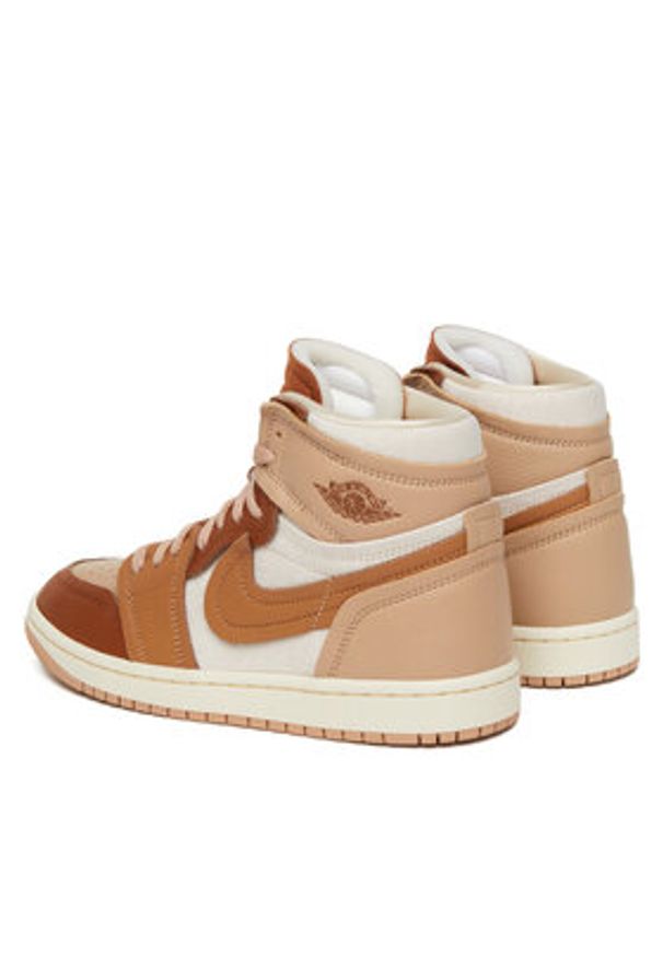 Nike Sneakersy Air Jordan 1 Mm High FB9891 200 Brązowy. Kolor: brązowy. Materiał: skóra. Model: Nike Air Jordan