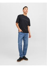 Jack & Jones T-Shirt Star 12234746 Czarny Relaxed Fit. Kolor: czarny. Materiał: bawełna #6