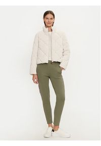 EA7 Emporio Armani Kurtka zimowa 6DTB14 TNDMZ 1120 Beżowy Regular Fit. Kolor: beżowy. Materiał: syntetyk. Sezon: zima #5