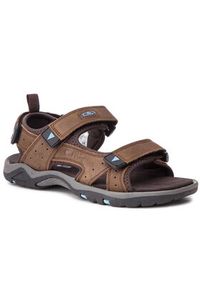 CMP Sandały Almaak Hiking Sandal 38Q9947 Brązowy. Kolor: brązowy. Materiał: nubuk, skóra
