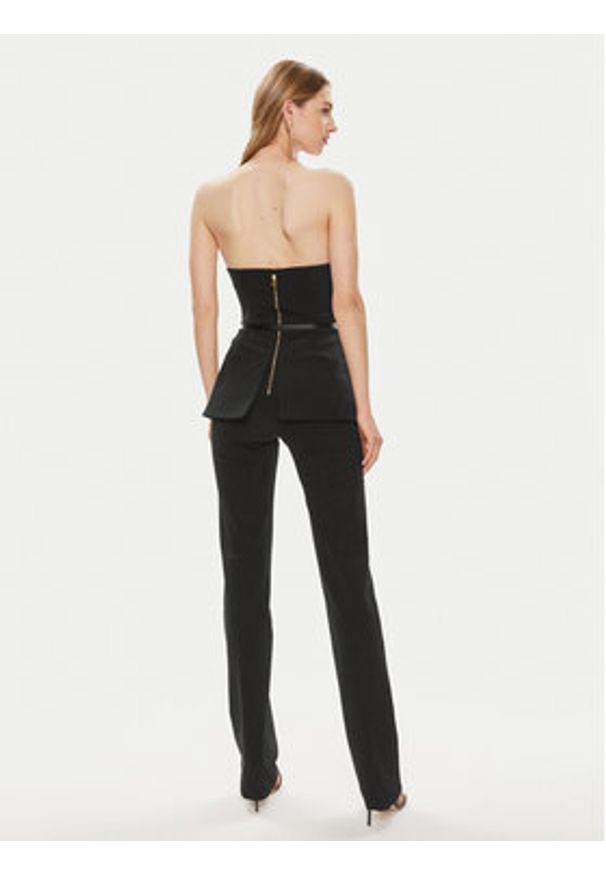 Elisabetta Franchi Kombinezon TU-015-42E2-4304 Czarny Regular Fit. Kolor: czarny. Materiał: syntetyk