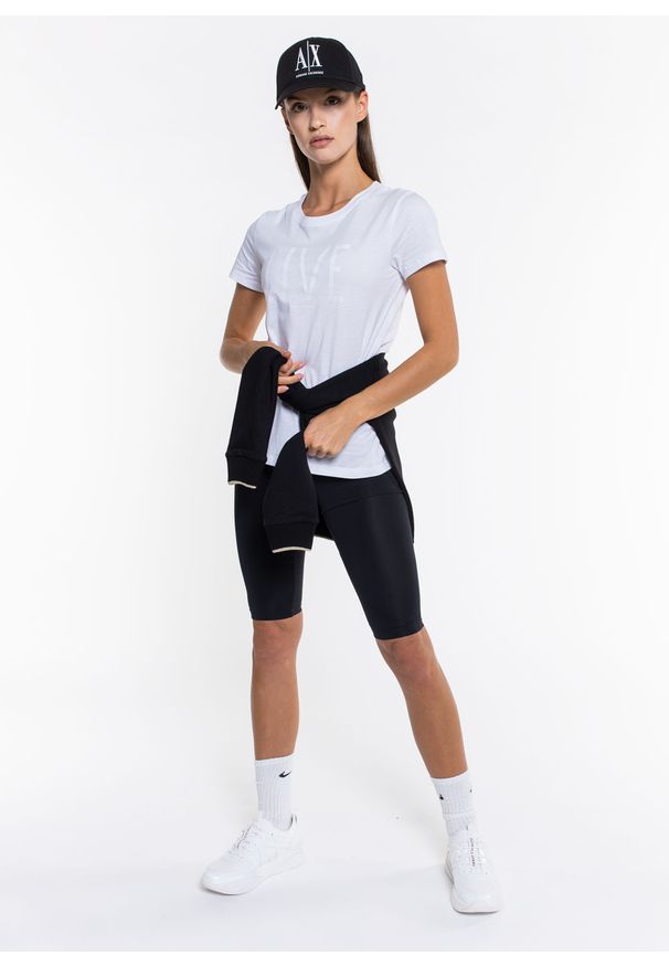 Koszulka damska Armani Exchange T-Shirt (6KYTGP YJ3RZ 1000). Kolor: biały
