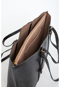 Pinko - Torebka damska skórzana Carrie Shopper Big PINKO. Materiał: skórzane #2