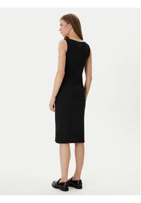 Calvin Klein Jeans Sukienka codzienna LV047F257G Czarny Slim Fit. Okazja: na co dzień. Kolor: czarny. Materiał: bawełna. Typ sukienki: proste. Styl: casual #4