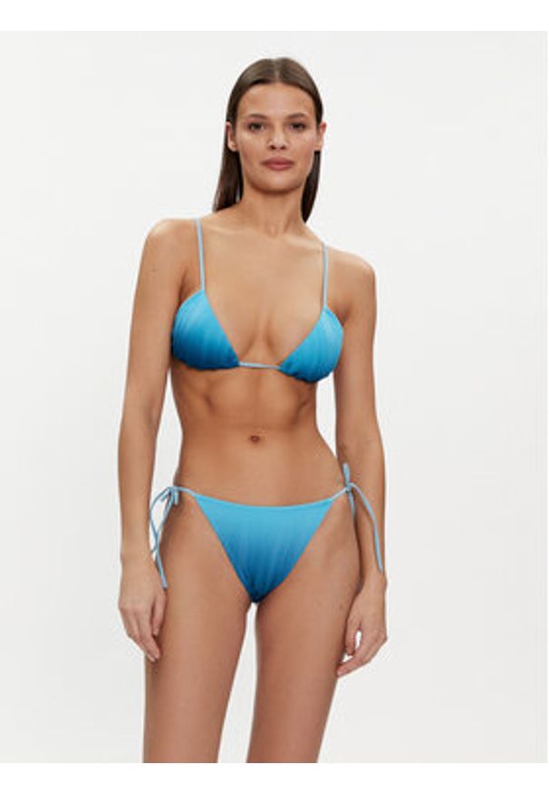 Chantelle Dół od bikini C12VA5 Niebieski. Kolor: niebieski. Materiał: syntetyk