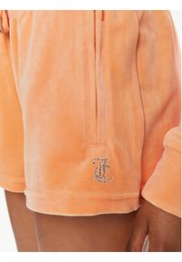 Juicy Couture Szorty sportowe Tamia JCWH121001 Pomarańczowy Regular Fit. Kolor: pomarańczowy. Materiał: syntetyk