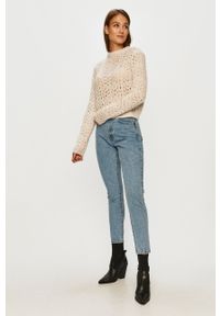 Vero Moda - Sweter. Kolor: szary. Długość rękawa: długi rękaw. Długość: długie #3