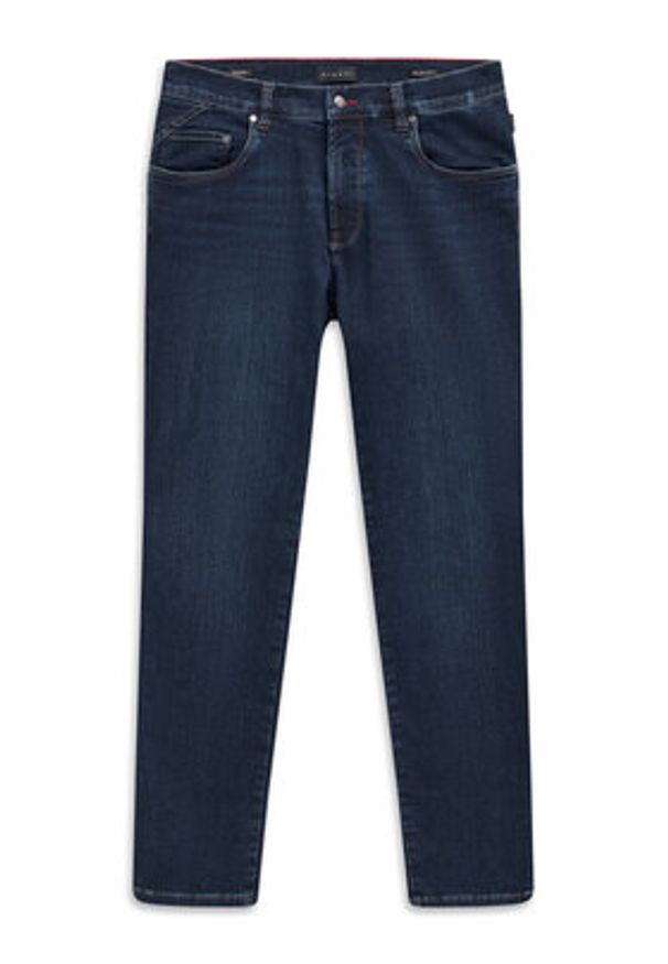Bugatti Jeansy 3278D 96635 Granatowy Slim Fit. Kolor: niebieski