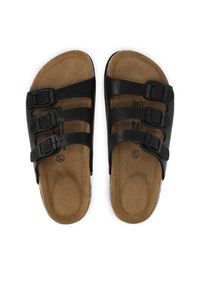 CRUZ Klapki Santa CR192185 Czarny. Kolor: czarny. Materiał: skóra #4