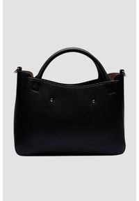 Guess - GUESS Сzarna damska klasyczna torebka SML Girlfriend Satchel. Kolor: czarny. Materiał: skórzane. Styl: klasyczny #6