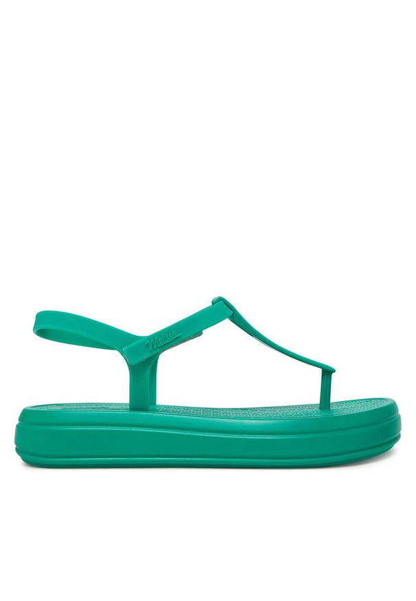 melissa - Sandały Melissa. Kolor: zielony. Obcas: na platformie