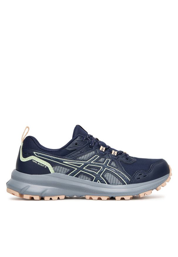 Asics Buty do biegania Trail Scout 3 1012B516 Granatowy. Kolor: niebieski. Materiał: mesh, materiał