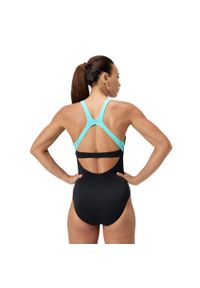 Strój kąpielowy damski Speedo Flex Band Anthracite. Kolor: czarny, niebieski, wielokolorowy