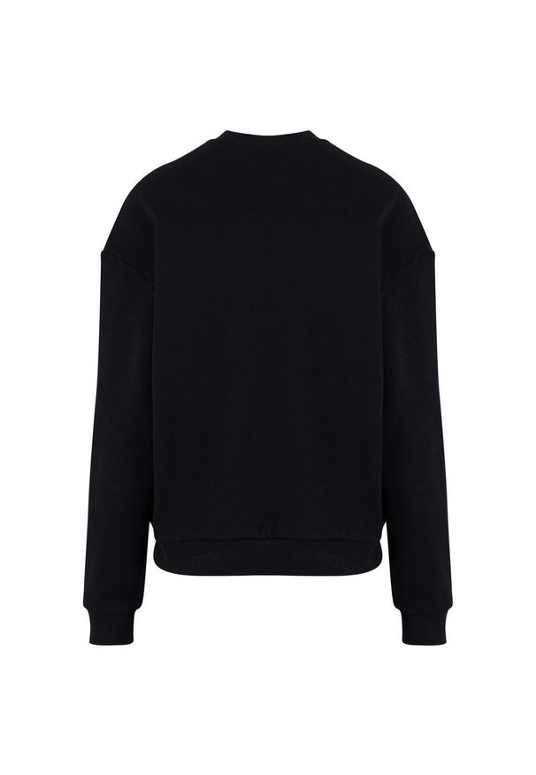 BUILD YOUR BRAND - Bluza Unisex Dla Dorosłych Ultra Heavy Crew Neck. Kolor: czarny