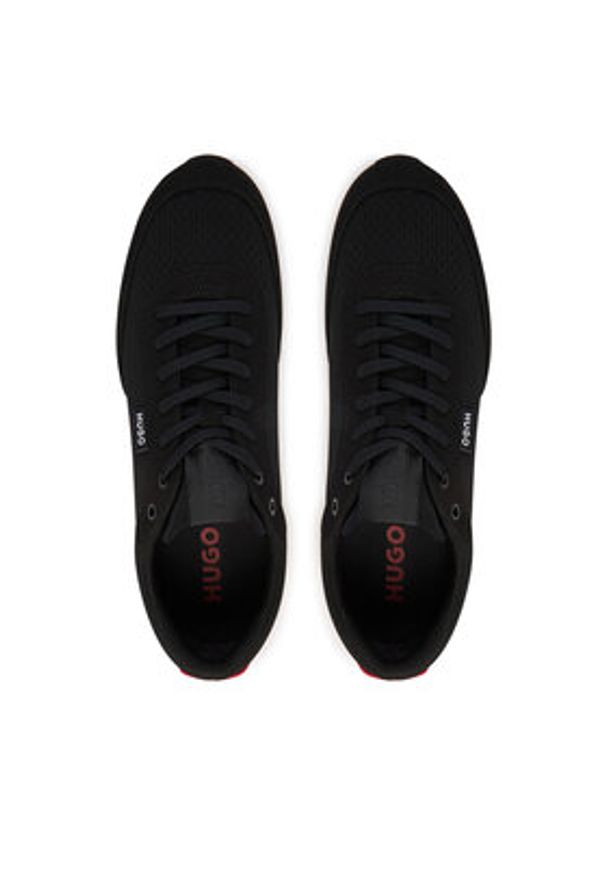 Hugo - HUGO Sneakersy Icelin 50563472 Czarny. Kolor: czarny. Materiał: materiał