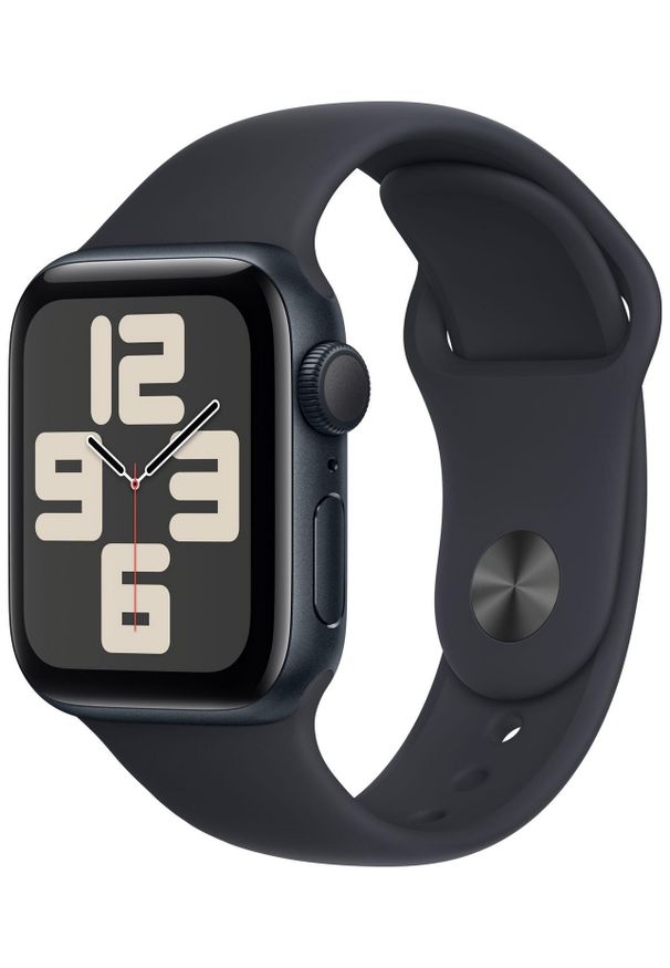APPLE - Smartwatch Apple Watch SE GPS 44mm aluminium Północ | Północ pasek sportowy S/M. Rodzaj zegarka: smartwatch. Styl: sportowy