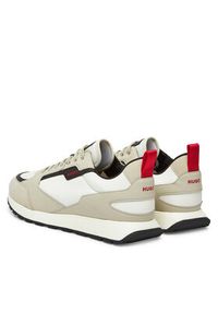 Hugo - HUGO Sneakersy Icelin 50536568 Beżowy. Kolor: beżowy. Materiał: skóra
