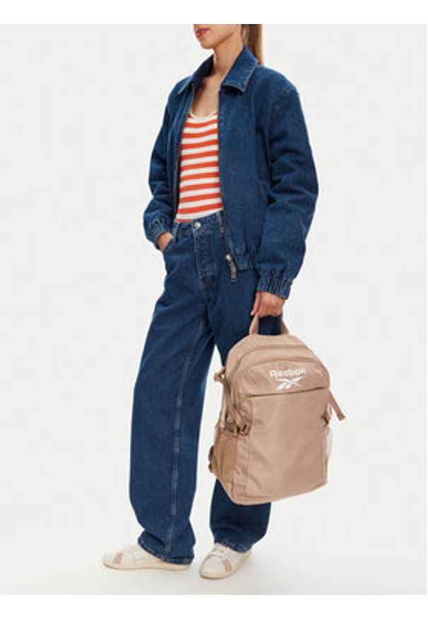 Reebok Plecak RBK-040-CCC-05 Beżowy. Kolor: beżowy. Materiał: materiał