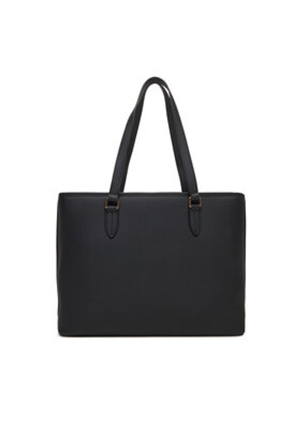 Love Moschino - LOVE MOSCHINO Torebka JC4190PP0NKD0000 Czarny. Kolor: czarny. Materiał: skórzane