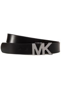 MICHAEL Michael Kors Pasek Męski 34Mm Ctfr Mk Buckle Belt 39H9LBLY1U Czarny. Kolor: czarny. Materiał: skóra #1