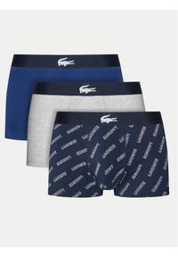 Lacoste Komplet 3 par bokserek 5H1288 Kolorowy. Materiał: bawełna. Wzór: kolorowy