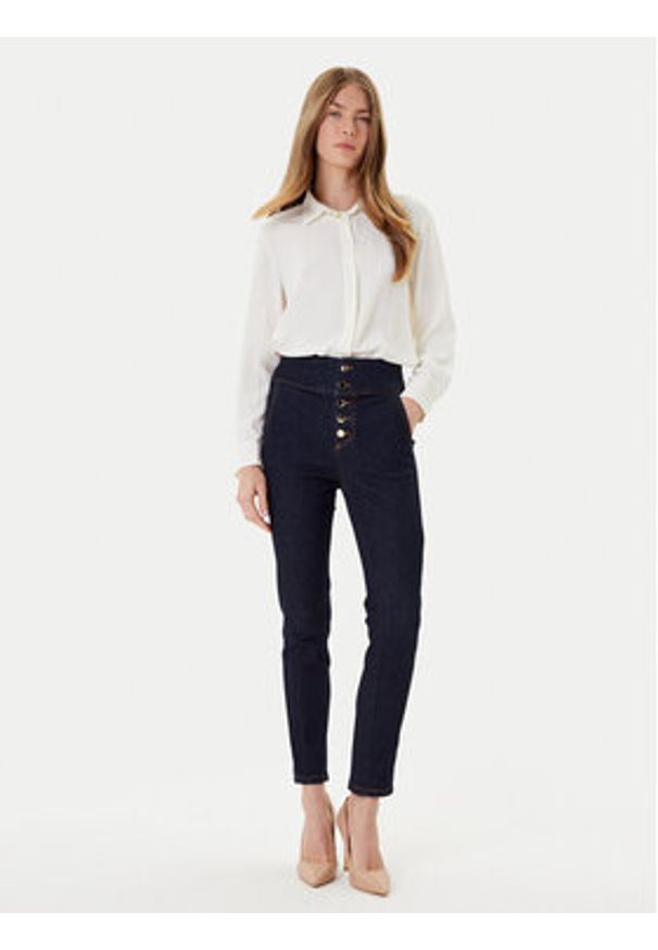 Rinascimento Jeansy CFC0124957003 Granatowy Skinny Fit. Kolor: niebieski