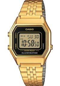 Zegarek Casio Zegarek damski Retro złoty (LA680WEGA-1ER). Kolor: złoty. Styl: retro #1