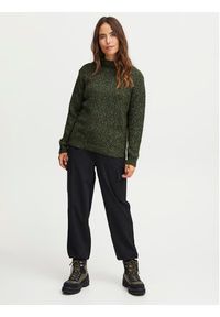 Fransa Sweter 20612712 Zielony Regular Fit. Kolor: zielony. Materiał: syntetyk #7