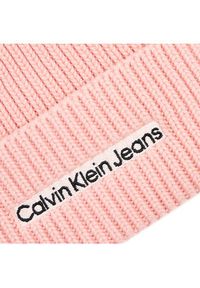 Calvin Klein Jeans Czapka K60K610119 Różowy. Kolor: różowy. Materiał: wełna, materiał
