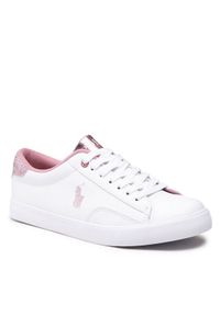 Polo Ralph Lauren Tenisówki Theron V RF104103 Biały. Kolor: biały. Materiał: skóra