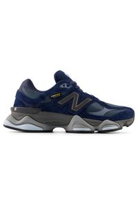 Buty unisex New Balance U906023D – granatowe. Kolor: niebieski. Materiał: guma, tkanina, materiał, skóra, syntetyk. Szerokość cholewki: normalna. Sport: turystyka piesza #1