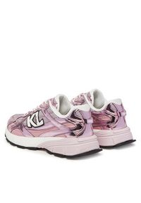 Karl Lagerfeld - KARL LAGERFELD Sneakersy Orion KL65525 Różowy. Kolor: różowy. Materiał: skóra #3