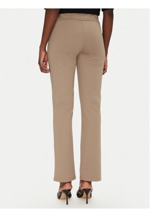 Fransa Spodnie materiałowe 20615363 Beżowy Regular Fit. Kolor: beżowy. Materiał: syntetyk
