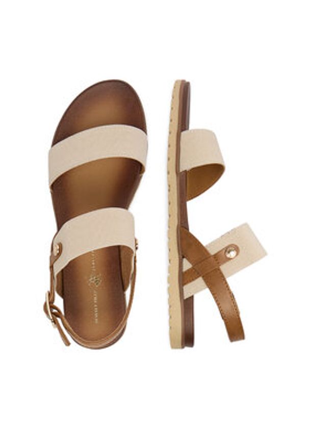 Beverly Hills Polo Club Sandały CEO-WS6262-10 Beżowy. Kolor: beżowy. Materiał: materiał